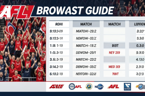 afl broadcast guide