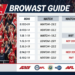 afl broadcast guide