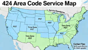 424 Area Code: Location, Map, and Helpful Calling Guide