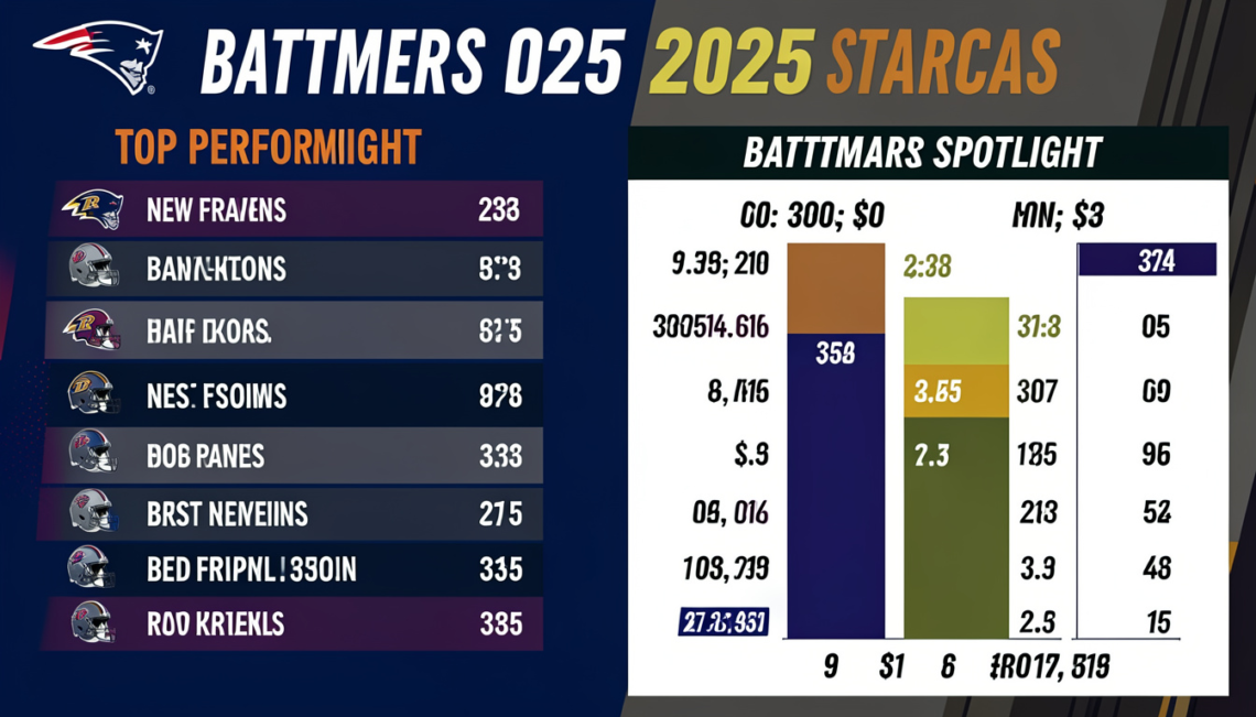 new england patriots vs baltimore ravens match player stats