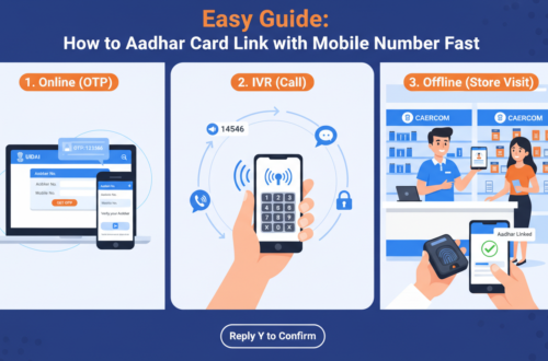 Aadhar Card Link with Mobile